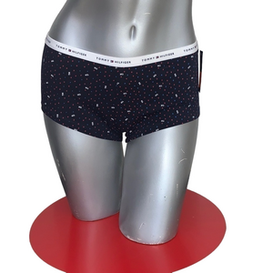 3 PAIR WOMEN’S TOMMY HILFIGER BOY SHORTS BOYSHORTS PANTIES SIZE LARGE SET OF 3